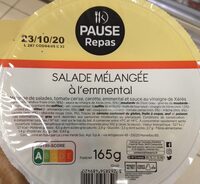 Salade mélangé à l'emmental