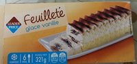 Feuilleté glace vanille