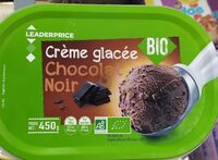Creme glacee chocolat noir