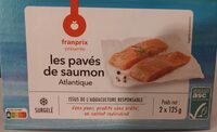 Les pavés de saumon Atlantique surgelé