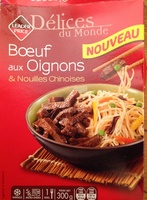 Boeuf aux oignons & nouilles sautees chinoises