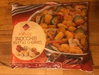 Poêlée Gnocchis Poulet et Chorizo