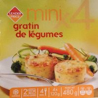 Mini gratin de légumes
