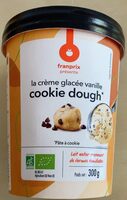 La crème glacée vanille cookie dough
