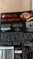 Pâté de foie de porc supérieur