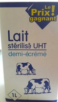 Lait stérilisé UHT demi écrémé