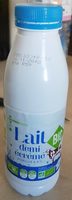 Lait demi écrémé stérilisé UHT bio