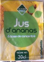 Jus d’ananas