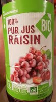 Pur jus de raisin bio