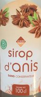 Sirop d'anis