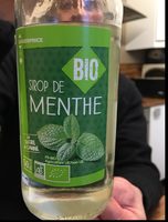 Sirop de menthe bio