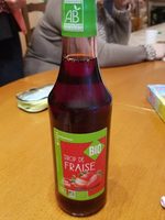 Sirop de fraise BIO