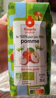 Le 100% pur jus Bio POMME