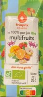 100% jus bio multifruits