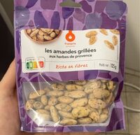 Amandes grillées aux herbes de Provence
