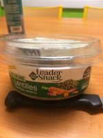 Salade De Lentille Vert Au Legume Et Au Lardon Cuit Fumes