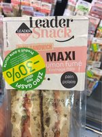Sandwich Saumon Fumé Fromage Frais