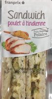 Sandwich poulet à l'indienne
