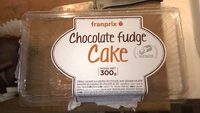 Chocolate fudge cake à partager