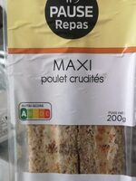 Maxi Poulet crudités