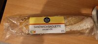 Sandwich baguette poulet rôti