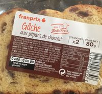 Gâche aux Pépites de Chocolat