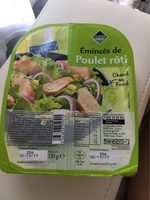 Eminces de poulet roti