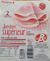 Jambon supérieur avec couenne