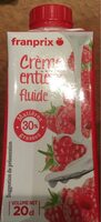 Creme entiere fluide