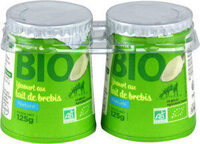 Yaourt nature au lait de brebis bio