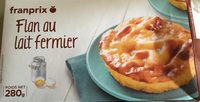 Flan au lait fermier