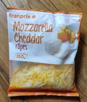 Mozzarella cheddar râpés