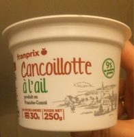 Cancoillotte à l'ail