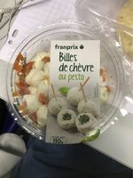 Bille de chevre au pesto