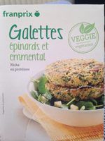 Galettes Épinards et Emmental