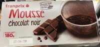 Mousse au chocolat noir