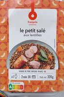 Petit salé aux lentilles