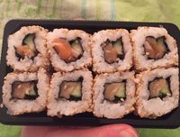 California rolls saumon