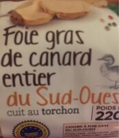 Foie gras de canard entier du sud-ouest