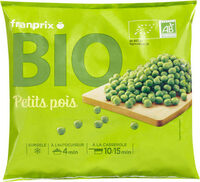 Petit pois bio