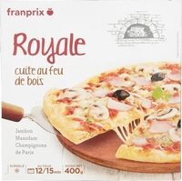 Pizza royale feu de bois