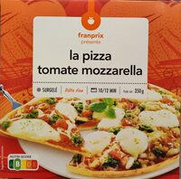 Pizza Cuite sur Pierre Tomate Mozzarella