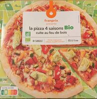 Pizza 4 saisons Bio