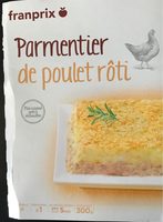 Parmentier de poulet rôti