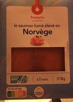 Saumon fumé élevé en Norvège