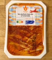 Les anchois marinés à l’orientale