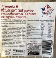 Roti de porc cuit
