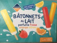 Bâtonnets au lait