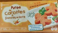 Purée de carottes et pomme de terre