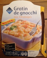 Gratin de gnocchi aux 3 fromages